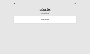 Gunluk.org thumbnail