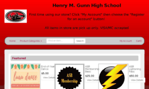 Gunn-titans-store.myschoolcentral.com thumbnail