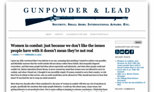 Gunpowderandlead.org thumbnail