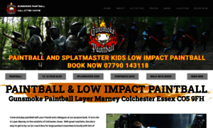 Gunsmoke-paintball.co.uk thumbnail