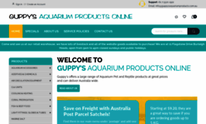 Guppysaquariumproducts.com.au thumbnail