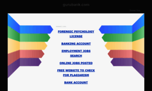 Gurubank.com thumbnail