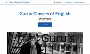 Gurusclassesofenglish.com thumbnail