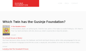 Gusinje-foundation.info thumbnail