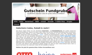 Gutschein-fundgrube.de thumbnail