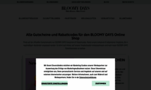 Gutschein.bloomydays.com thumbnail