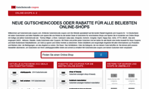 Gutscheincode-coupon.com thumbnail