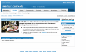 Gutscheine.merkur-online.de thumbnail