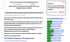 Gutscheinheute.com thumbnail