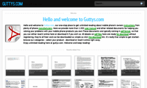 Guttys.com thumbnail