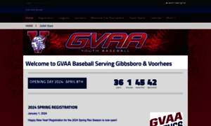 Gvaabaseball.com thumbnail