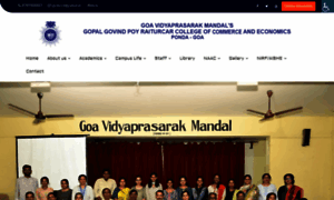 Gvmcommercecollege.ac.in thumbnail