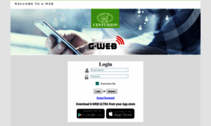 Gweb.centsys.co.za thumbnail