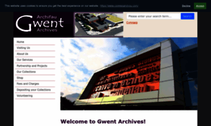 Gwentarchives.gov.uk thumbnail