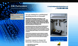 Gwpattendenplumbing.co.uk thumbnail