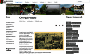 Gyergyoremete.info thumbnail