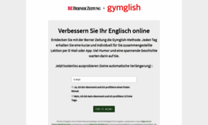 Gymglish.bernerzeitung.ch thumbnail