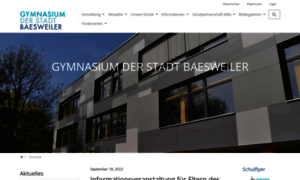 Gymnasium-baesweiler.de thumbnail