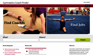 Gymnasticscoachfinder.com thumbnail