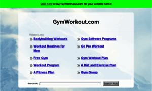 Gymworkout.com thumbnail