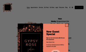 Gypsyrosesalon.net thumbnail