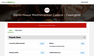 Gyroshousecovington.com thumbnail