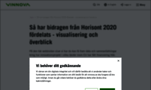 H2020viz.vinnova.se thumbnail