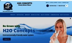 H2oconcepts.com thumbnail