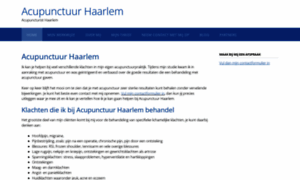 Haarlem-acupunctuur.com thumbnail