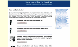 Haarschneider-bartschneider.de thumbnail