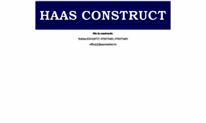 Haasconstruct.ro thumbnail