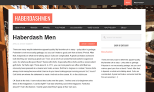 Haberdashmen.com thumbnail