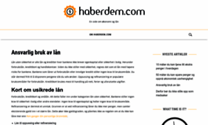 Haberdem.com thumbnail