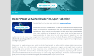 Haberpazar.com thumbnail