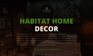 Habitathomedecor.com thumbnail