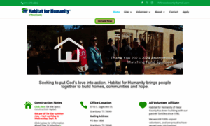 Habitatofhoodcounty.org thumbnail