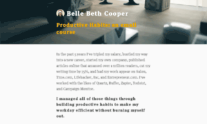 Habits.bellebethcooper.com thumbnail