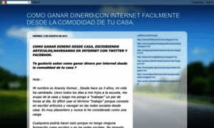 Hacerdineroporinternetfacilmente.blogspot.mx thumbnail