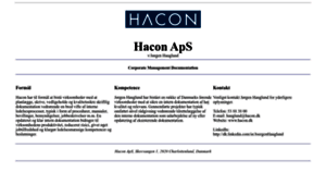 Hacon.dk thumbnail