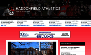 Haddonfieldathletics.org thumbnail