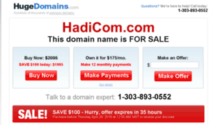 Hadicom.com thumbnail