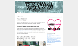 Haendewegvomwedding.blogsport.eu thumbnail