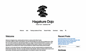 Hagakure.co.uk thumbnail