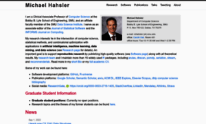 Hahsler.net thumbnail