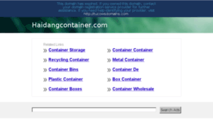 Haidangcontainer.com thumbnail