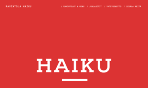 Haikusushi.fi thumbnail