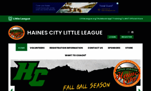 Hainescitylittleleague.com thumbnail