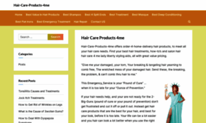 Hair-care-products-4me.com thumbnail