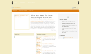 Hair-care-products-online.com thumbnail