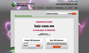 Hair-care.ws thumbnail